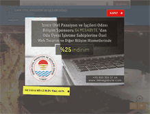 Tablet Screenshot of izmirotelcilerodasi.com